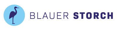 BLAUER STORCH